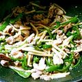 あいりん's cooksnap of when they made 青椒肉絲.