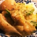 イギリスの水先案内人's cooksnap of when they made 寒い夜に、鶏肉と白菜のクリーム煮.