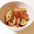 京のお抹茶's cooksnap of when they made れんこんとベーコンのきんぴら風炒め.