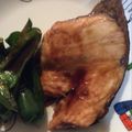 yoganogomi's cooksnap of when they made ぶりの照り焼き.