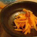 ☆ちぃお☆'s cooksnap of when they made お鍋ひとつで★ニンジンの甘酢漬け.