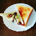 なおころピッコロ's cooksnap of when they made 塩キャベ×ウィンナーの塩昆布トースト.
