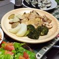 ことえ・∀・'s cooksnap of when they made 鶏肉と野菜のグリル.