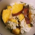 Fmiin's cooksnap of when they made さつまいもご飯.