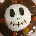 H♡S's cooksnap of when they made ハロウィンに♪超簡単なデコカレー.