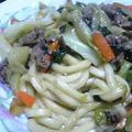 ましゅふわわ's cooksnap of when they made 野菜たっぷり　焼きうどん.