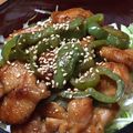 クックDOCOS9☆'s cooksnap of when they made 鶏肉のマヨポン酢炒め.