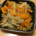 ともぱんたから's cooksnap of when they made フライパンひとつで！南瓜と豚肉の炒め煮♪.