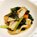 くろみやのうら's cooksnap of when they made 超簡単で短時間レシピの油揚げと小松菜煮.