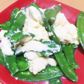 ３あゆみ's cooksnap of when they made 簡単！絹さやの卵とじ（卵炒め？？）.