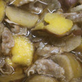 ぱきんこ's cooksnap of when they made さつまいもと豚肉生姜風味の煮物.