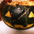 mikabooo's cooksnap of when they made ハロウィン玉葱とろり丸ごとグラタン.