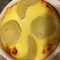 みぶ菜's cooksnap of when they made 桃缶で＊フルーツグラタン＊.