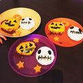 陸ﾏﾏ's cooksnap of when they made 子供喜ぶ♪簡単ハロウィンハンバーグ.
