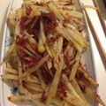 takoyuma's cooksnap of when they made ジャガイモとコンビーフのチーズ焼き.
