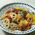 ねっちゃんっ's cooksnap of when they made れんこんと豚肉と野菜の甘酢炒め.