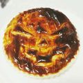 こんぴらとう's cooksnap of when they made ハロウィンに♪パンプキンカスタードパイ.