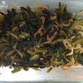 たいこたたきまま's cooksnap of when they made カブの葉と桜エビのご飯のお供.