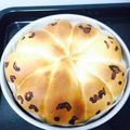 まんげっつ's cooksnap of when they made 簡単☆ちぎりぱん☆おばけちぎりパン☆.