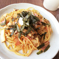 布団の匂い's cooksnap of when they made 簡単✿しめじとベーコンの和風パスタ✿.