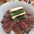 さぐわぁ's cooksnap of when they made ガッツリ男子ごはん♪サーロインステーキ丼.