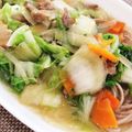 ☆真冬☆'s cooksnap of when they made 和風あんかけ焼き蕎麦.