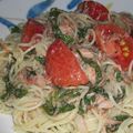 kira_pika1's cooksnap of when they made サラスパＤＥ簡単☆冷製パスタ.