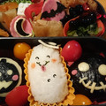 イシポン's cooksnap of when they made とっても簡単♪ハロウィンキャラ弁.