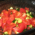 rose33's cooksnap of when they made ﾄﾏﾄのﾄﾞﾚｯｼﾝｸﾞ漬け　3種.