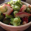 クック08NA6H☆'s cooksnap of when they made 母の味★タコとキュウリの酢の物.