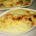 ばななちゃん538's cooksnap of when they made 残ったシチューと冷凍うどんでグラタン.