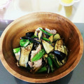 もろかっちょ's cooksnap of when they made 豚しゃぶとオクラとナスの和え物.