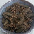 ＳＯＲＡＯＢＡ's cooksnap of when they made ゴボウの牛肉焦がし煮.