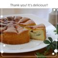 appletwins's cooksnap of when they made 甘味たっぷり☆無花果ケーキ☆.