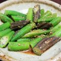 ともぞう27's cooksnap of when they made ★簡単＆おいしい副菜★オクラのゴマあえ★.