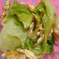 Qw_'s cooksnap of when they made レタス消費！簡単炒めもの♪.