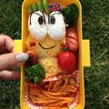 ァュミチン❤︎'s cooksnap of when they made ど根性☆ピョン吉☆キャラ弁.