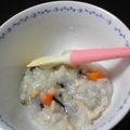 ごりあちゃん's cooksnap of when they made 離乳食☆炊飯器で簡単炊き込みお粥～中期～.