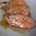 chika_0121's cooksnap of when they made 鮭のバター焼き☆ポン酢ソース.