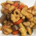 すばりん美智絵描き's cooksnap of when they made 根菜煮物.