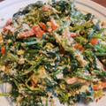 まんまちゃん♪'s cooksnap of when they made 厚揚げとマヨネーズで♪ほうれん草の白和え.