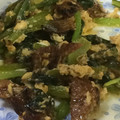 momonaomam's cooksnap of when they made さんま缶de簡単旨い＊小松菜＆卵炒め.