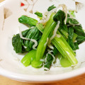 なみちちょこ's cooksnap of when they made 小松菜のちりめんじゃこ和え（わさび風味）.