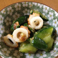 huto☆'s cooksnap of when they made 叩ききゅうりとちくわ☆梅わさ海苔和え.