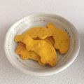 merci0u0's cooksnap of when they made かぼちゃの米粉クッキー.