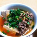 駆け出し主夫☆'s cooksnap of when they made つゆだく肉豆腐。優しい甘さです♪.