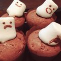 yurickey's cooksnap of when they made HMで簡単チョコカップケーキ☆.