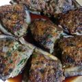 やもたん。's cooksnap of when they made 絶品☆なすの肉詰め☆柚子胡椒ポン酢ソース.