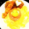 meropapan's cooksnap of when they made とじないふわふわ “オムライス”.