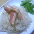 みさとゆう's cooksnap of when they made 絶品★ズワイガニのピラフ.